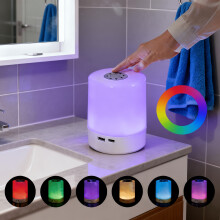 16-color RGB Artistic Night Light/intelligent Touch Sensor/dimmable Touch/step Lamp/LED Bedside Lamp/rechargeable Lithium Battery