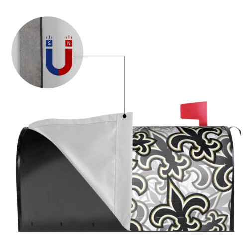 Saints Mailbox Cover Waterproof Sunscreen 21x18 in 2