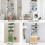 Over Toilet Storage Shelf White 3-Tier 6