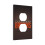 Leather Roman Frame Light Switch Panel Single 2
