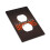 Leather Roman Frame Light Switch Panel Single 3