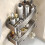 Aluminum wall-mounted shelf bathroom storage rack 30cm 2