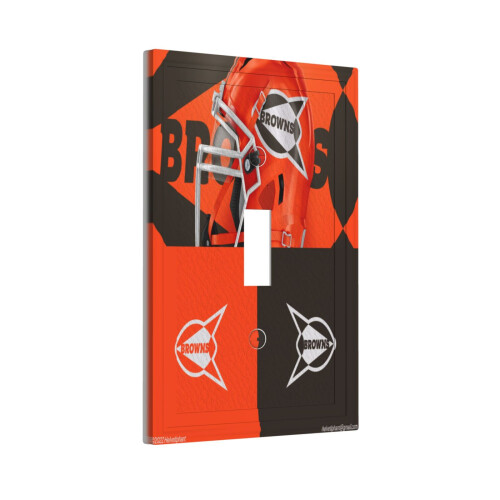 Leather Roman Frame Light Switch Panel Single 1