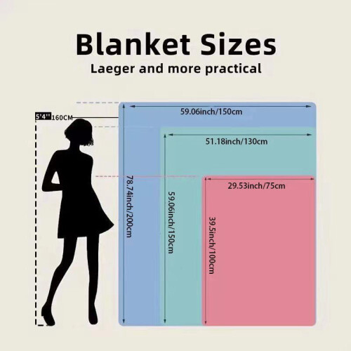 Gnome Flannel Blanket Soft Comfortable150x200cm 1