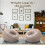 Oppustelig campingstol, foldbar, doven sofa, 2 stk. 8