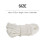 Flag Pole Halyard Rope 50 ft  1/4 in with 4 Hooks 6