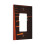 Leather Roman Frame Light Switch Panel Single 2