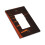 Leather Roman Frame Light Switch Panel Single 3