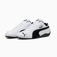 Puma SPEEDCAT LTHR unisex-urheilukengät, valkoiset 40317501 koko 39
