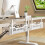 Under Desk Cable Management Tray White 13.38 Inch 8