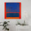 Μπλε Πορτοκαλί Κόκκινο1961από τον Mark Rothko Εκτυπώσεις σε καμβά Αφίσες Δώρα 5