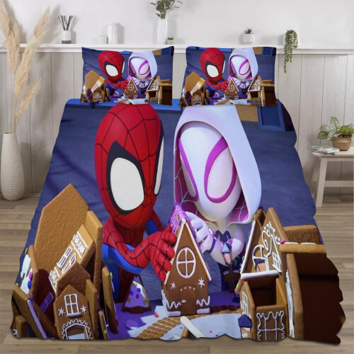 Set copripiumino singolo Spidey, 3 pezzi, 239x264 cm 2