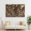 Affiche murale abstraite sur toile 8x12 pouces 4