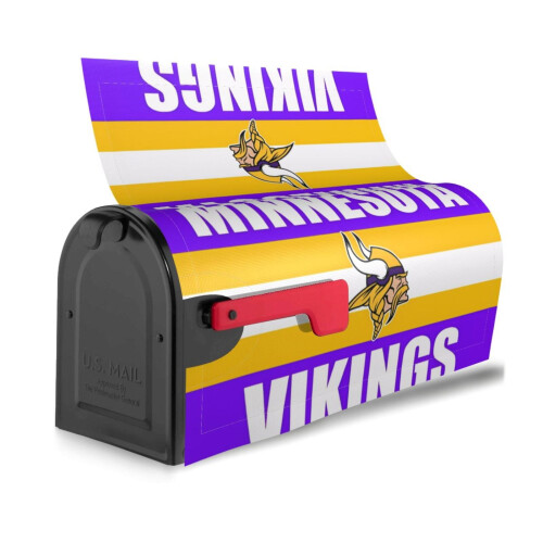 Capa protetora magnética para caixa de correio da equipe Vikings 1