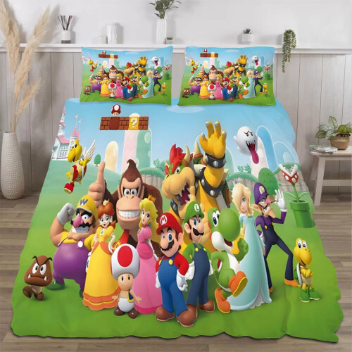 Set copripiumino singolo Super Mario 239x264 cm 2