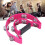 Tambourine with ergonomic handle and double-row jingles 5