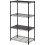 2-Tier Adjustable Metal Shelving Unit Heavy Duty 6