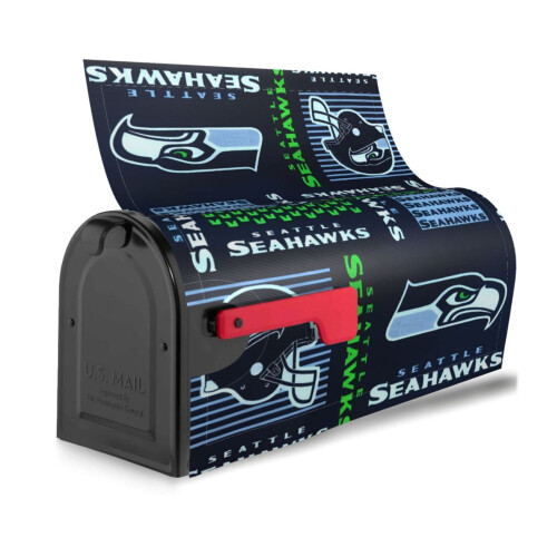 Capa protetora magnética para caixa de correio dos Seahawks 1