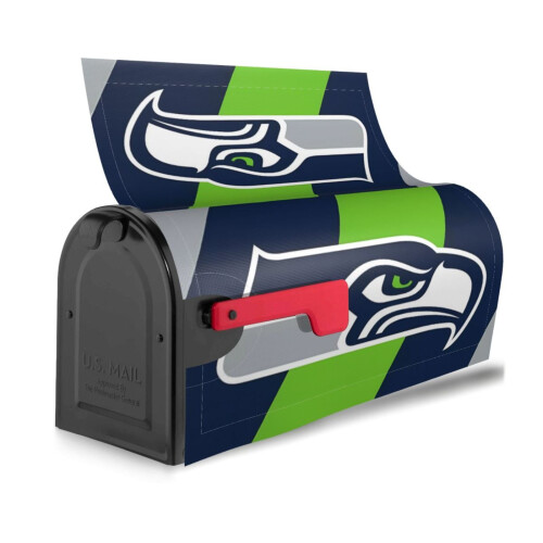 Seahawks Mailbox Cover Magnetic Protective Cover 1