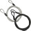 Security Cable Lock Braided Steel 100 cm 2 pcs 3