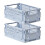 Bag Storage Box Wall-Mounted Waterproof Dust-Proof Blue 4