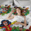 Set copripiumino natalizio Avengers 3D geometrico 1 trapunta + 2 5