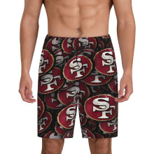 49ers Heren Korte Pyjamabroek Voetballogo (1 Paar)