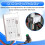 Motor Speed Controller DC9V 12V 24V 48V 60V 20A PWM Motor Speed Controller Regulator Driver 0-1200W Adjustable Current 6