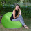 Oppustelig campingstol, foldbar, doven sofa, 2 stk. 6