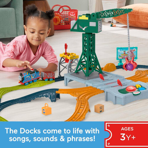 Tacar traenach mótairithe Thomas & Friends le Cranky ag caint 2