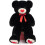 Urso de pelúcia de 43 polegadas com coração vermelho 7