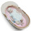 Drap-housse rose ultra doux pour couffin bébé 4