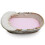 Drap-housse rose ultra doux pour couffin bébé 3
