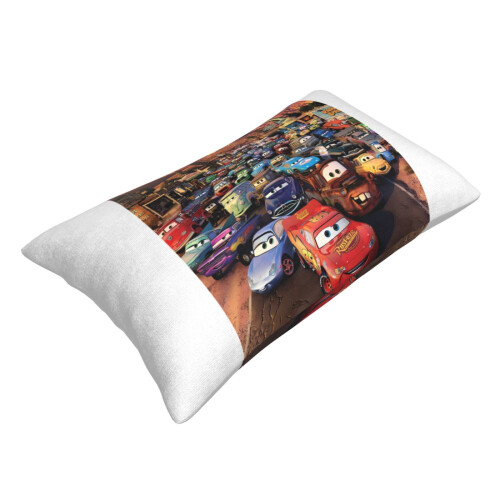 Fronha Lightning McQueen super macia e felpuda de 50x75cm (20x30 polegadas) 2