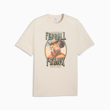 Herre T-shirt Puma GRAPHIC CAT COWBOY RELAXED beige 63443487 r M