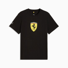 Puma FERRARI COLORED SHIELD herre T-shirt sort 63531001 størrelse XL