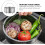 Stainless Steel Steamer Basket 18cm with Handle 5