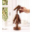 Set di sottopentola in legno Treevot, noce nero, 4 pezzi 6