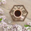 Wooden Hex Coaster Set Honeycomb Design 6 pcs 2