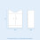 NES Home 620mm Floor Standing Cabinet Gloss White - Flat Pack 4