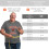 CHI Bears herrefodboldlogo-T-shirt i stor størrelse 5
