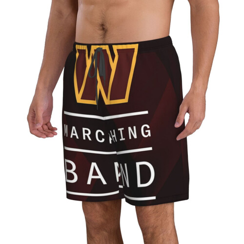 Washington Commanders herre sportshorts i afslappet materiale 1