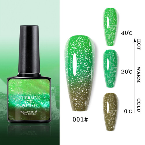 Color-Changing Gel Nail Polish Gradient Top Coat 8ml