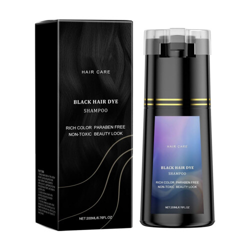 Hair Dye Shampoo for Color Coverage, 200ml