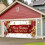 Julebanner til garage, festlig dekoration, 1 stk. 3