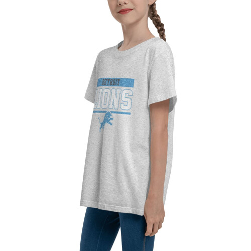 T-shirt a maniche corte e girocollo per ragazzi DET Lions 2