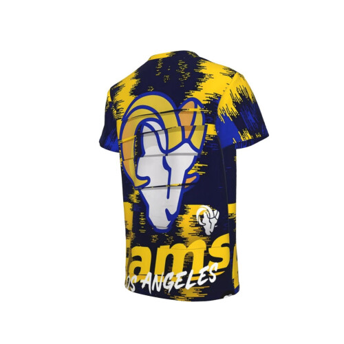 Αθλητικό T-shirt LA Rams Youth με κοντομάνικο μπλουζάκι και λογότυπο 2
