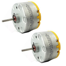 Μίνι κινητήρας στρογγυλής ατράκτου RC500-KW DC6-12V32mm