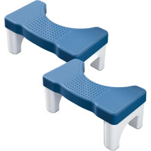 Toilet Stool for Adults and Kids, Non-Slip, 2 Pack