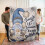 Gnome Flannel Blanket Soft Comfortable150x200cm 1